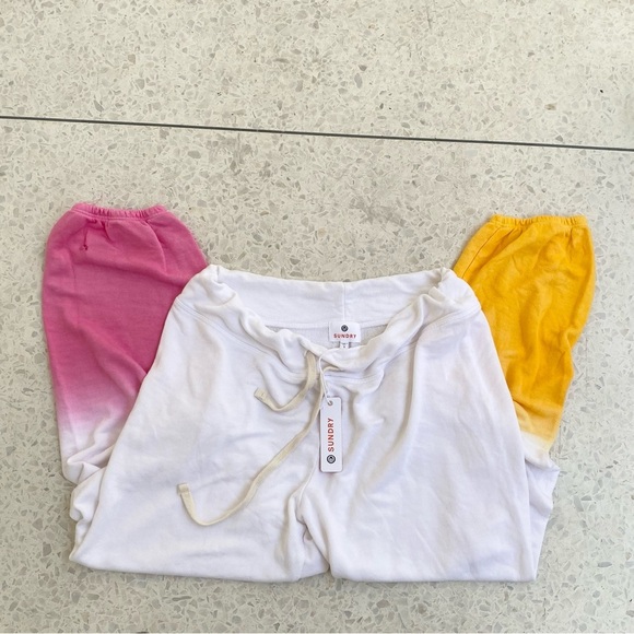 NWT Sundry Dip-Dye Sweatpants - Picture 4 of 7